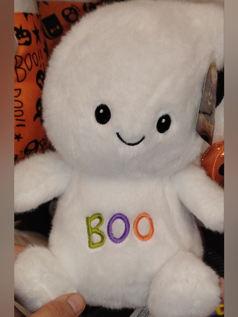 White 'Boo' Ghost Plush